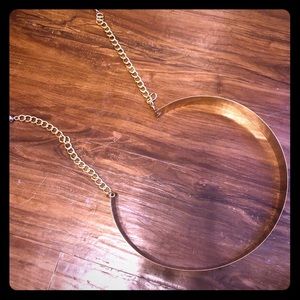 Gold Wide Waist Belt